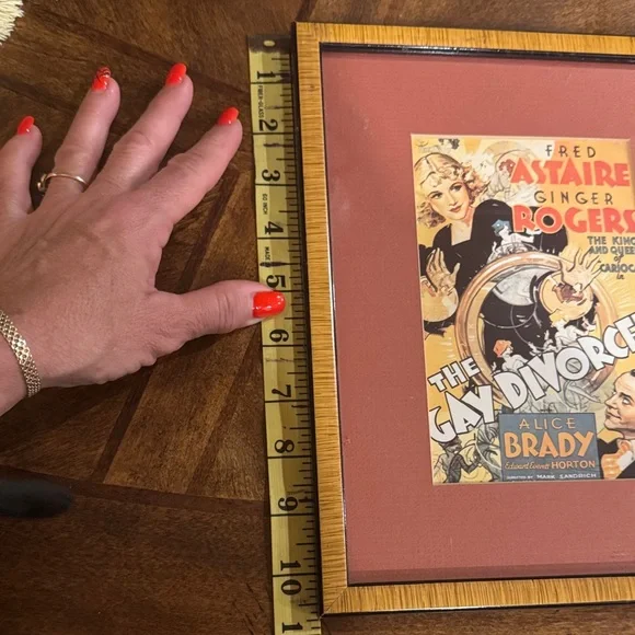 Framed Vintage Movie Poster - The Gay Divorcee - Picture 5 of 6